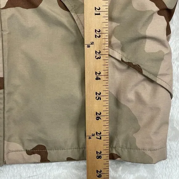 Desert Camo ECWCS Cold Weather Parka Adult Small Regular Nylon Hooded Military * - Picture 12 of 15